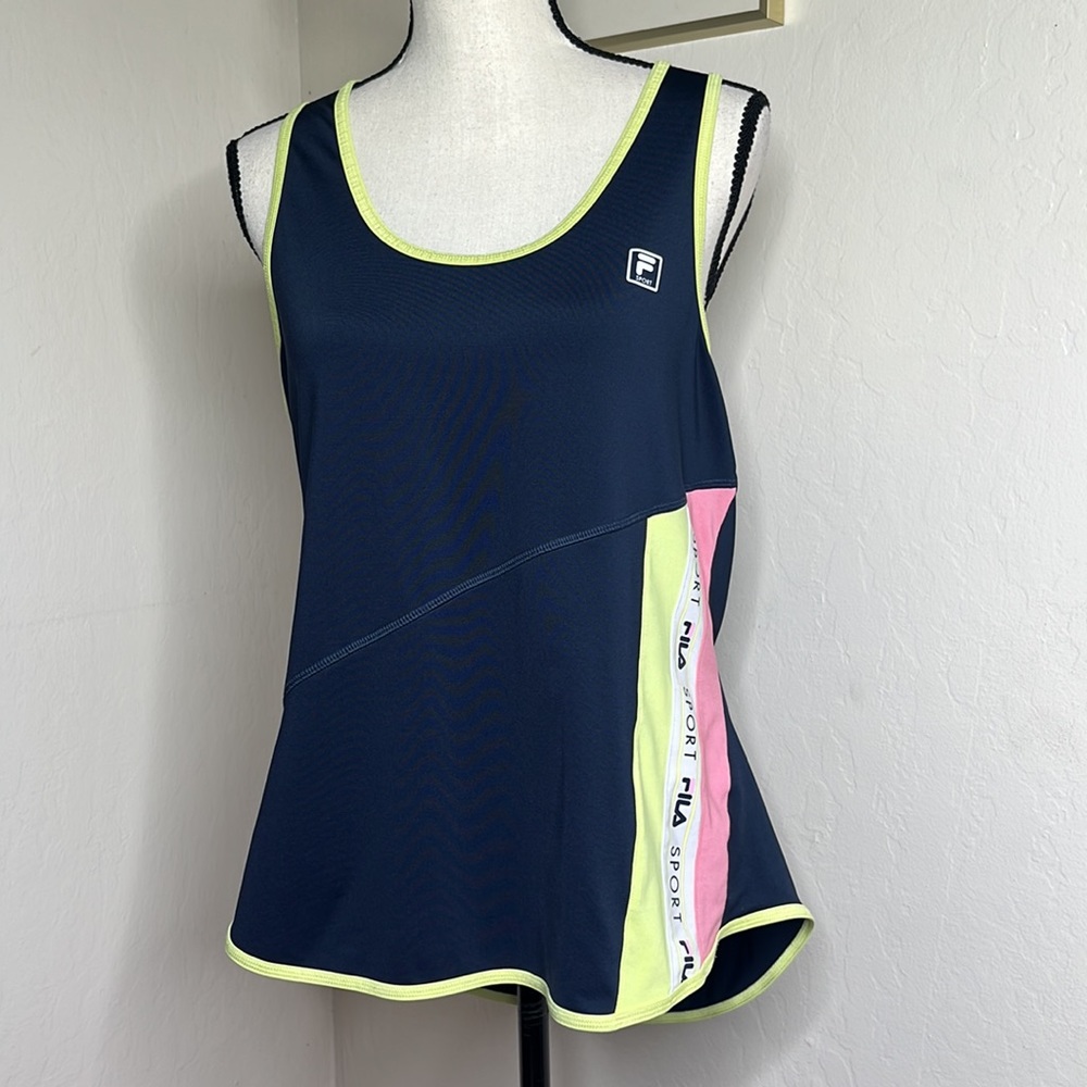 Fila sport racerback tank top activewear top